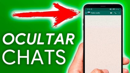 Cómo OCULTAR CONVERSACIONES en WHATSAPP!