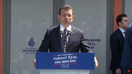 İmamoğlu, Turgul Özal'la anısını anlattı: Yüzümü okşadı; korumasının sert bir müdahalesiyle kenara doğru itildim