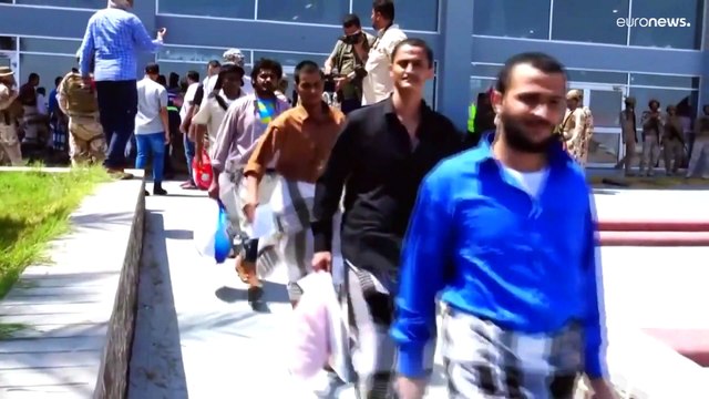 الإفراج عن عشرات الأسرى في اليوم الأخير من عملية تبادل سجناء بين طرفي النزاع في اليمن