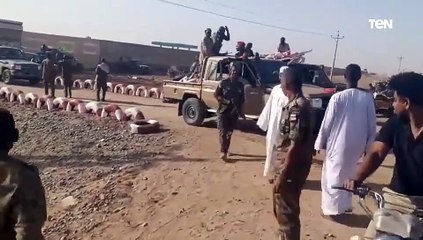 استلام القوات المسلحة لمقر ميليشيا الدعم السريع المتمردة في كسلا بشرق السودان