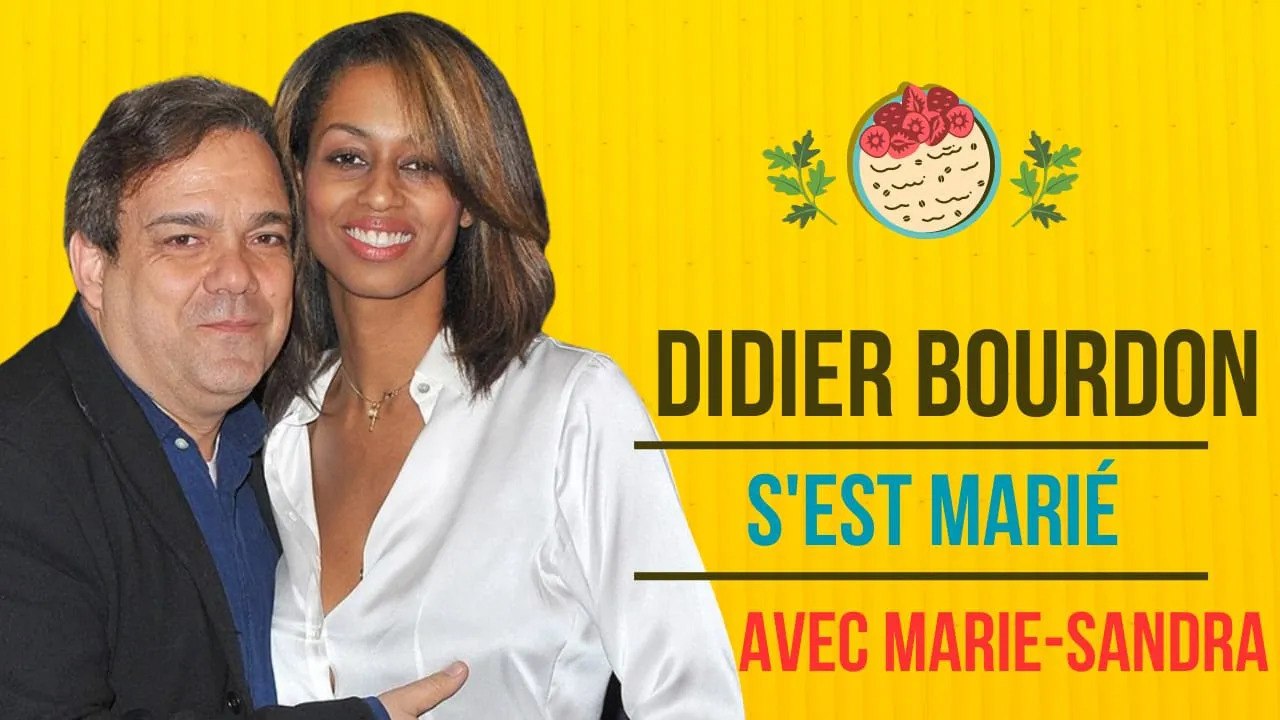 Didier Bourdon marié en secret à Marie Sandra