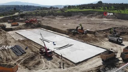 Antakya Devlet Hastanesi'nde çalışmalar hızla devam ediyor