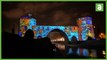 Une projection mapping sur le Pont des Trous remis à neuf