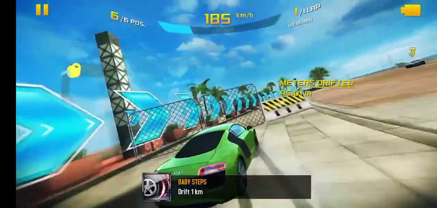 Car racing game