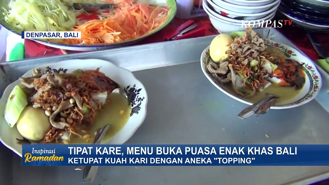 Tipat Kare Warung Buk Badung Jadi Menu Buka Pua...