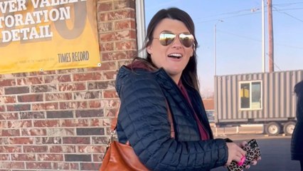 Husband lovingly surprises his wife with the car of her dreams