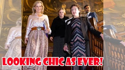 Duchess Sophie makes a style statement in snake print outfit – and wow