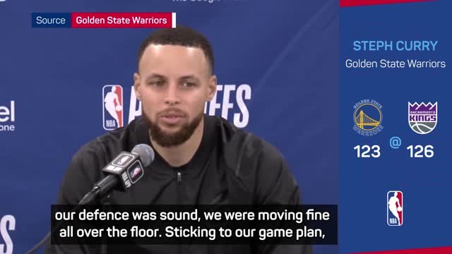 BASKETBALL: NBA: Warriors confident of turning around Kings series despite Game 1 loss