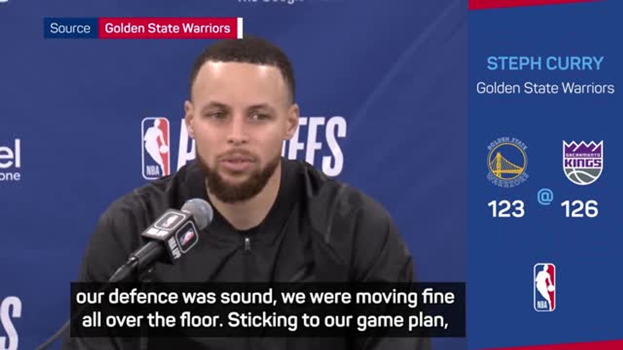 BASKETBALL: NBA: Warriors confident of turning around Kings series despite Game 1 loss