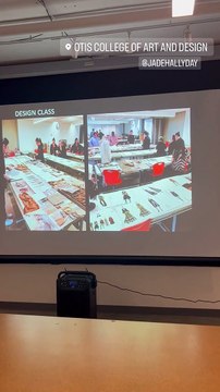 Laeticia Hallyday, Jalil Lespert et Jade visitent l'école d'art et de design dans laquelle Jade a été acceptée et fera sa prochaine rentrée