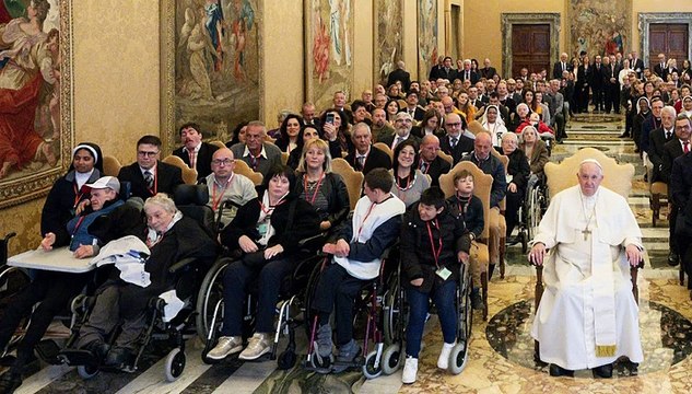 Fondazione Bonino Pulejo Irccs neurolesi e Ssr dal Papa