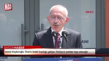 Kılıçdaroğlu: Özal'ın hedef koyduğu gelişen Türkiye'yi yeniden inşa edeceğiz