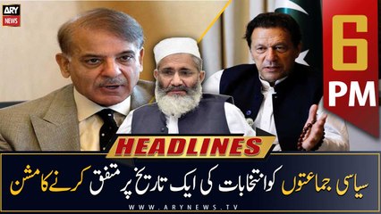 ARY News Prime Time Headlines | 6 PM | 16th April 2023