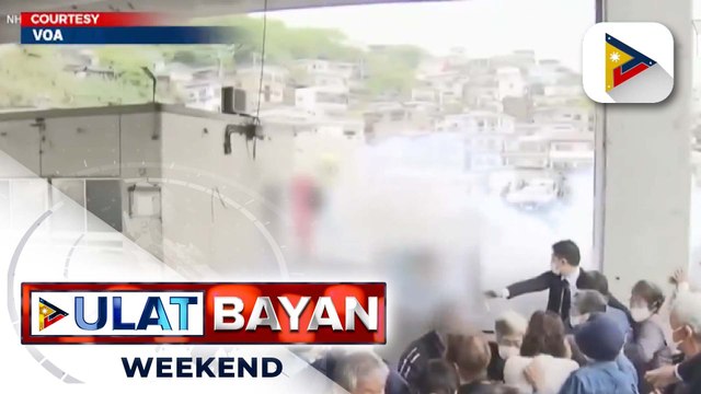 Japanese PM Fumio Kishida, agad na inilikas kasunod ng insidente ng pagsabog sa Wakayama, Japan