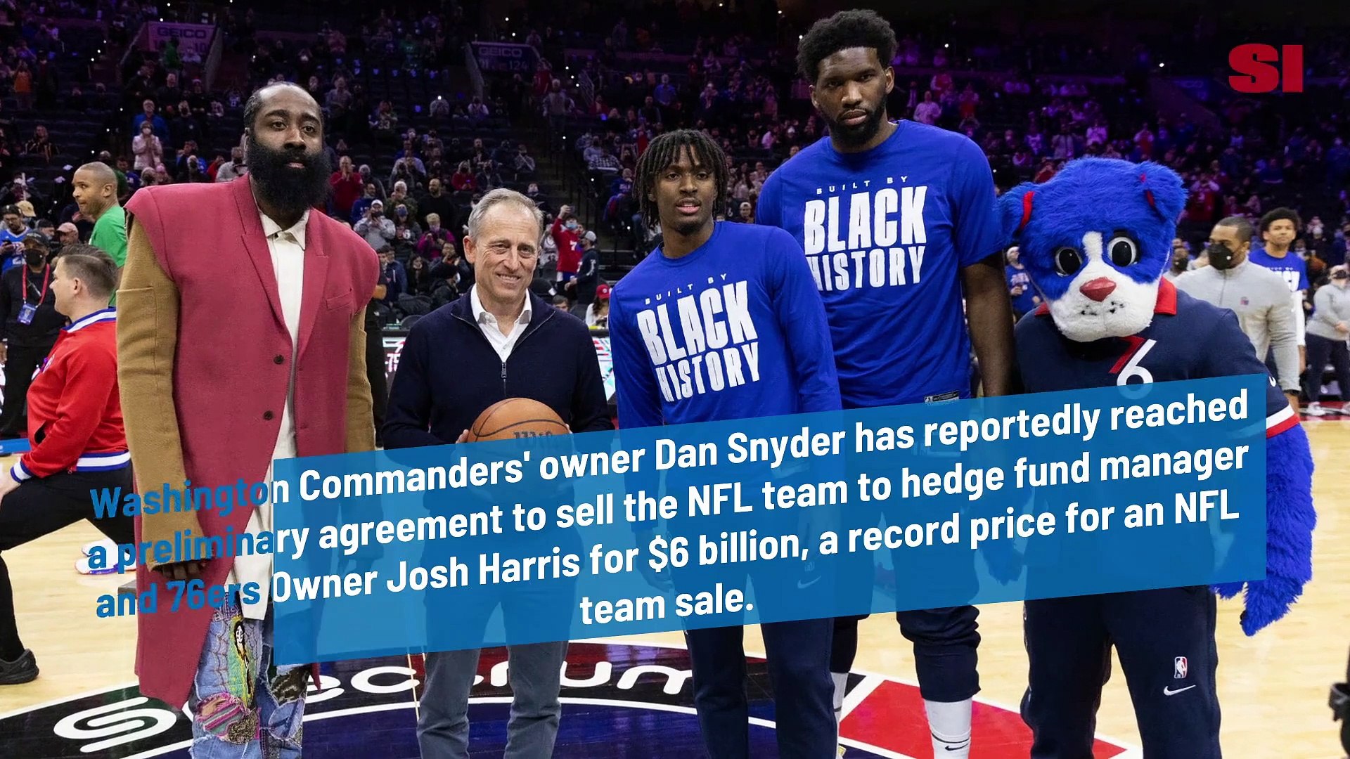 Report: 76ers Josh Harris Set To Buy Washington Commanders For $6B