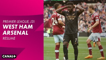 Le résumé de West Ham / Arsenal - Premier League 2022-23 (31ème journée)
