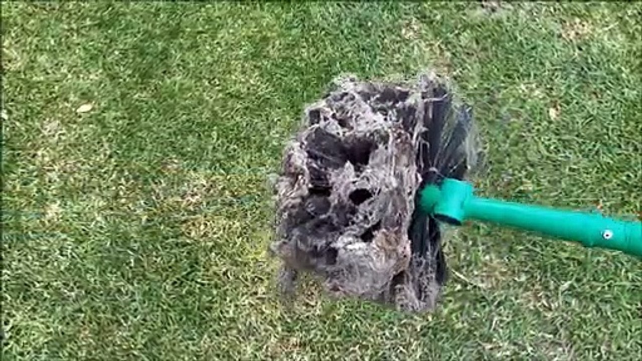 How to Clean a Dirty Cobweb Broom