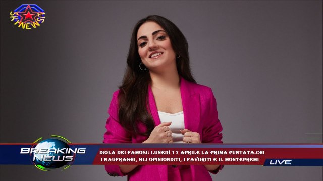 Isola dei Famosi: lunedì 17 aprile la prima puntata.Chi i naufraghi, gli opinionisti, i favoriti e