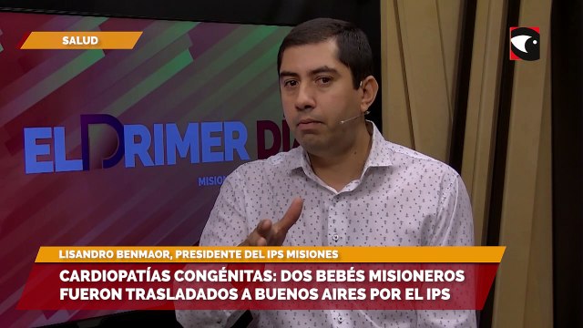 Cardiopatías congénitas dos bebés misioneros fueron trasladados a Buenos Aires por el IPS