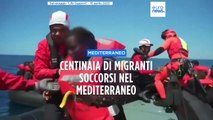 Centinaia di migranti soccorsi nel Mediterraneo, pressione sulle coste italiane