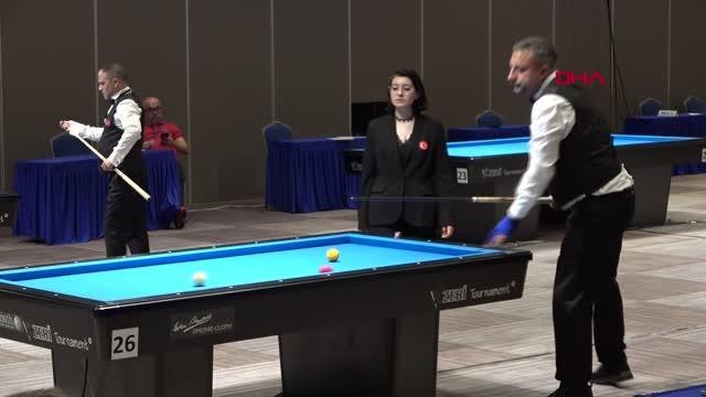 SPOR Avrupa Bilardo Şampiyonası'nda Türk takımlarının finalinde kazanan Sinop Spor Kulübü