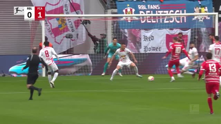 Timo Werner mène le RB Leipzig à la victoire face à Augsburg (vidéo)
