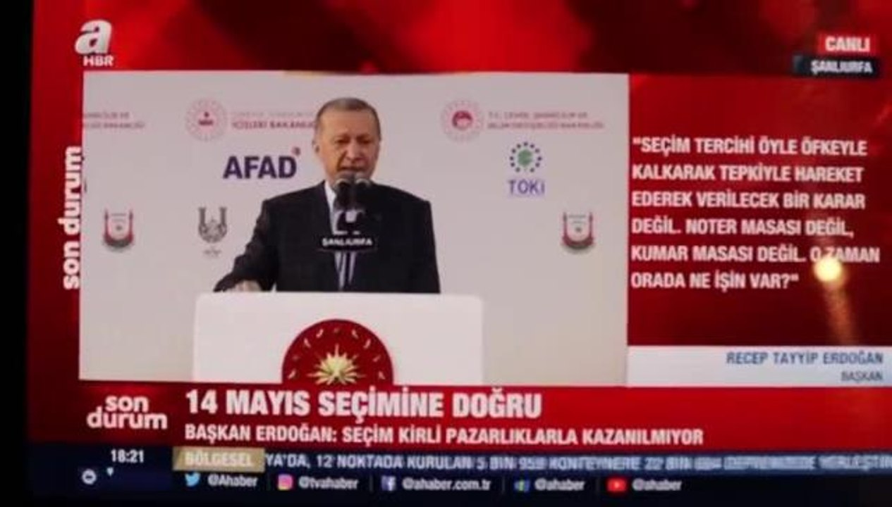 Tanal'dan Erdoğan'a Harran Üniversitesi Yanıtı: "Üniversite 11 Temmuz 1992'de Kuruldu. Harran Üniversitesi Varken AKP Diye Bir Parti Yoktu"