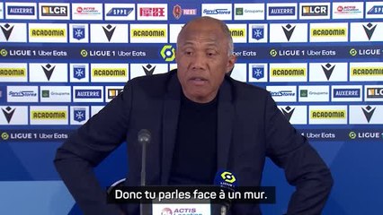 31e j. - L'énorme coup de gueule de Kombouaré : "Tu parles face à un mur"