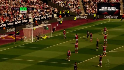 Westham vs Arsenal 2023 Highlights ⚽
