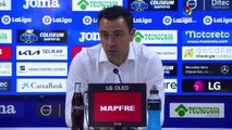 Las quejas de Xavi Hernández sobre el sol en Getafe