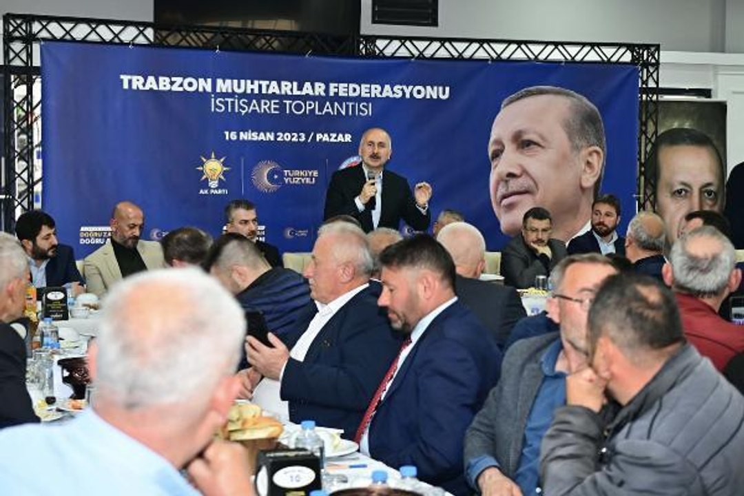 BAKAN KARAİSMAİLOĞLU ARTIK 50 YILI PLANLAYAN BİR TÜRKİYE VAR