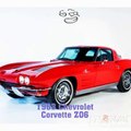 1963 Chevrolet Corvette Z06 .Classic muscle cars show. سيارات كلاسيكيه