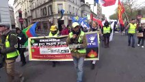 Le collectif Liberté Vérité, Citoyens et Gilets Jaunes. Paris/France - 15 Avril 2023