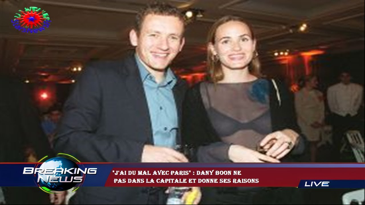 "J'ai du mal avec Paris" : Dany Boon ne  pas dans la capitale et donne ses raisons