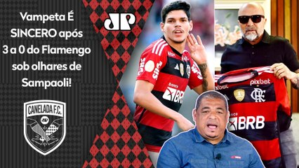 "EU FALO! O Flamengo METEU 3 no Coritiba, e PODE TER CERTEZA que o Sampaoli..." Vampeta É SINCERO!