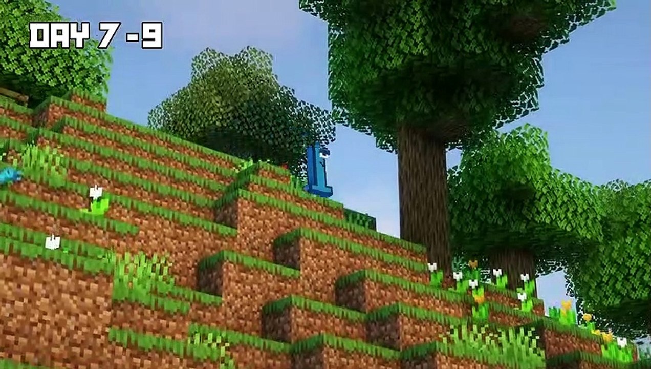 I Survived 100 DAYS as NUMBER LORE in HARDCORE Minecraft!
