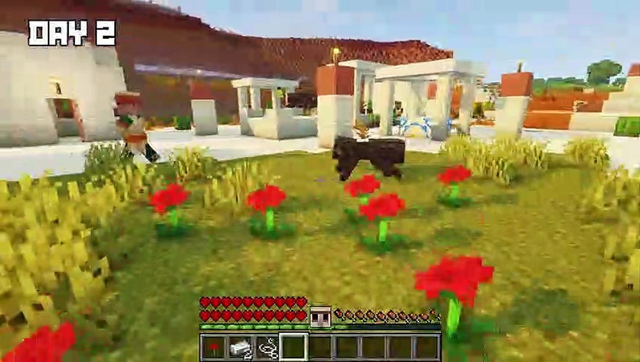 I Survived 100 DAYS as an IRON GOLEM in HARDCORE Minecraft!
