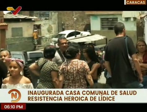 Gobierno de Caracas inaugura Casa Comunal de Salud Resistencia Heroica en Lídice