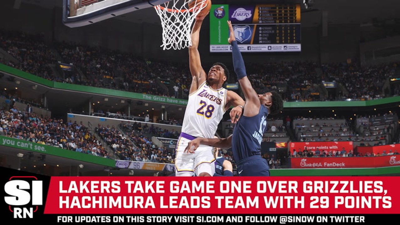 Lakers Take Game One Over Grizzlies