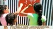Aragua | Dirección Nacional de la JPSUV realiza jornada de pinta mural en el mcpio. Girardot​