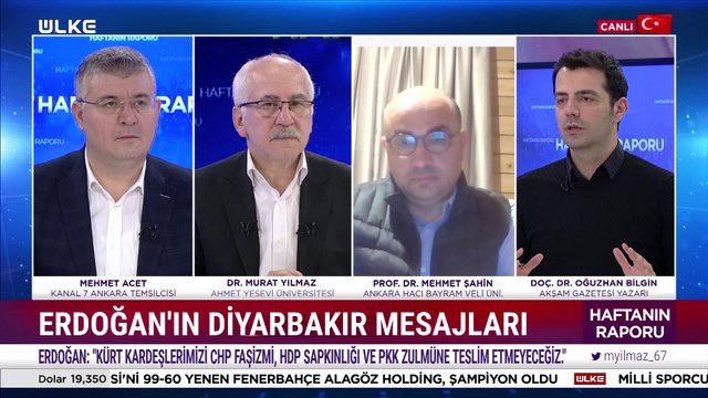 Haftanın Raporu - Murat Yılmaz | Mehmet Acet | Mehmet Şahin | Oğuzhan Bilgin | 9 Nisan 2023