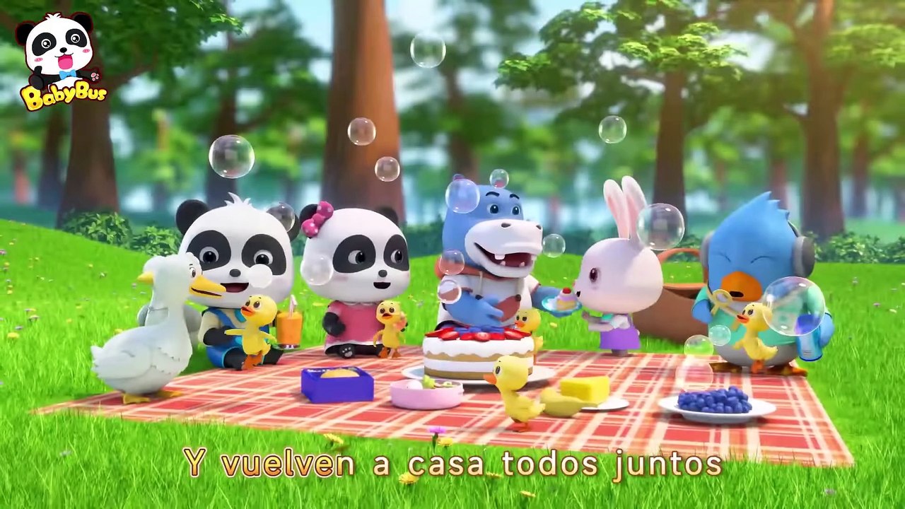 Cinco Patitos | Canciones Infantiles | BabyBus en Español