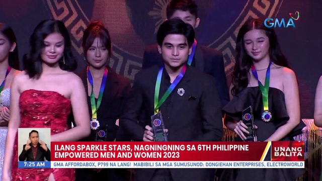 Ilang Sparkles Stars, nagningning sa 6th Philippine Empowered Men and Women 2023 | UB