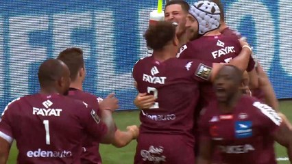 TOP 14 - Essai de Nicolas DEPOORTERE (UBB) - Racing 92 - Union Bordeaux Bègles - Saison 2022-2023