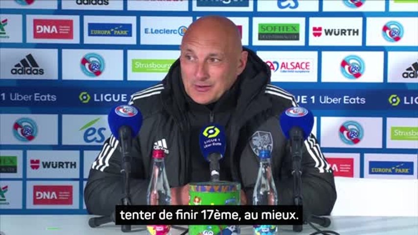 RC Strasbourg - AC Ajaccio : Olivier Pantaloni : 