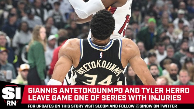 Antetokounmpo and Herro Hurt in Game One of Bucks vs Heat Playoff Series