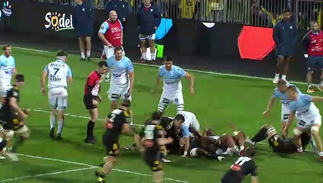 TOP 14 - Essai de Thomas BERJON (SR) - Stade Rochelais - Aviron Bayonnais - Saison 2022-2023
