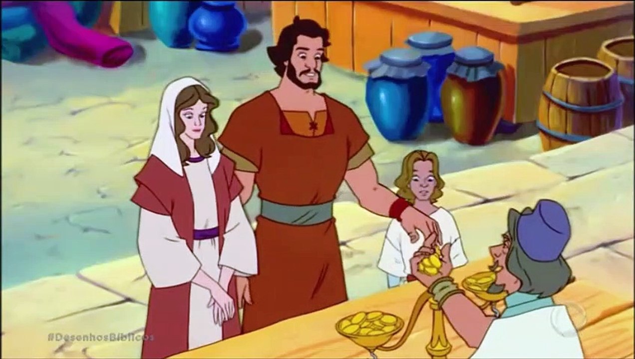 Desenhos Bíblicos - O Novo Testamento - 02 - Jesus, O Filho de Deus (Record  TV), image size:1272x720