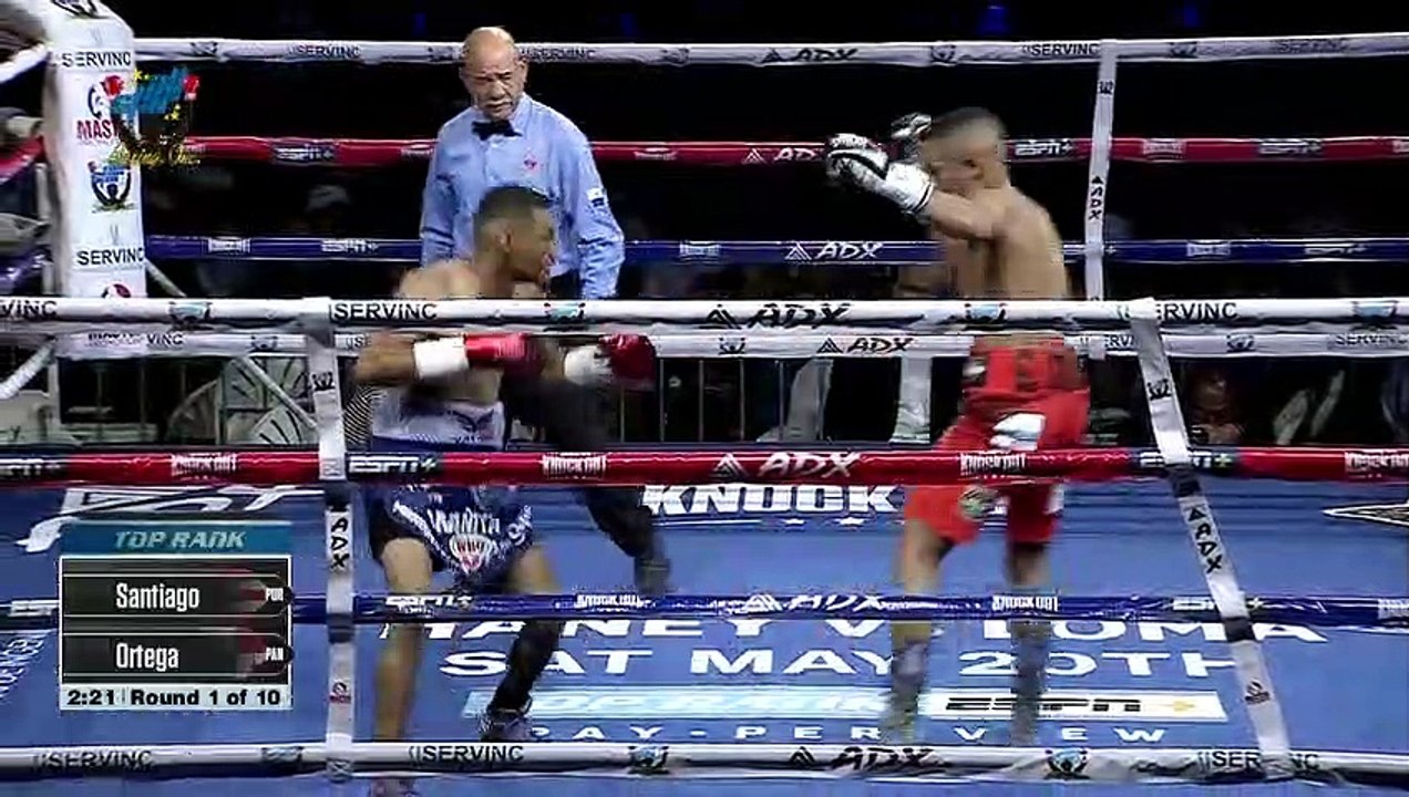 Carlos Ortega vs Rene Santiago (14-04-2023) Full Fight