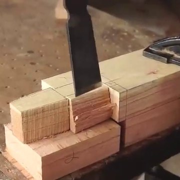 DIY Japanese pole tenon joinery amazing Woodworking Techniques And Skills Build Magic Wood Joints